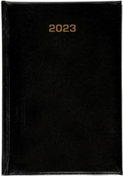 Kalendarz 2023 Dzienny A5 Baladek czarny ANIEW