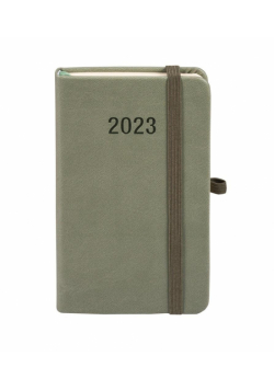 Kalendarz 2023 Vivella Memofix A6 oliwkowy TDW