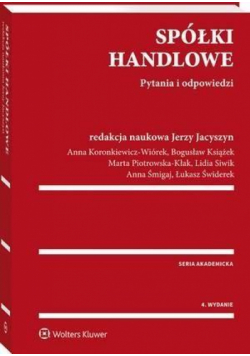 Spółki handlowe. Pytania i odpowiedzi