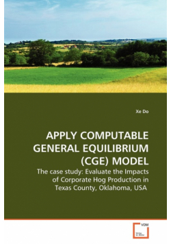 Apply Computable General Equilibrium (Cge) Model