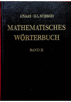 Mathematisches Worterbuch