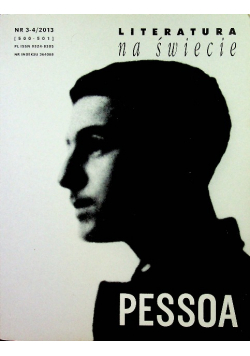 Literatura na świecie Pessoa nr 3 - 4 rok 2013
