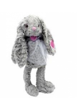Króliczek Rozalka szary 32cm