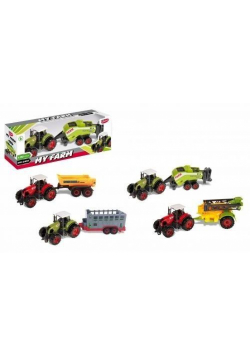 Traktor metalowy Moje Ranczo 22cm