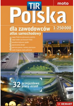 Polska dla zawodowców Atlas samochodowy 1:250000