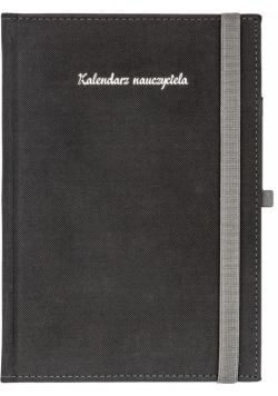 Kalendarz naucz. 2023/24 A5 tyg. Piko szary