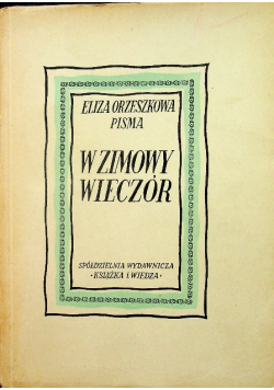 W zimowy wieczór 1949 r.