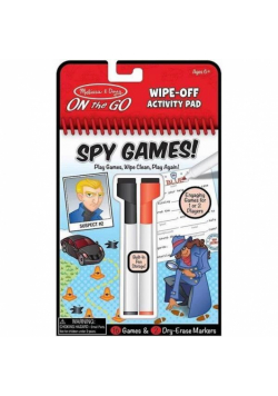 Wipe-Off Activity Pad - Szpieg