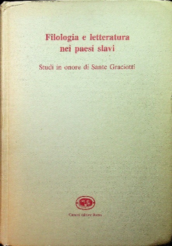 Filologia e letteratura nei paesi slavi