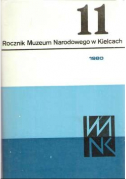 Rocznik Muzeum Świętokrzyskiego Tom 11