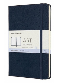 Szkicownik M 11,5x18cm 88K TW szafirowy