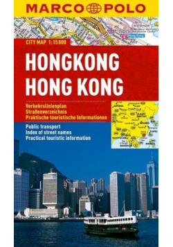 Plan Miasta Marco Polo. Hongkong