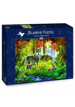 Puzzle 1000 Rodzina wilków