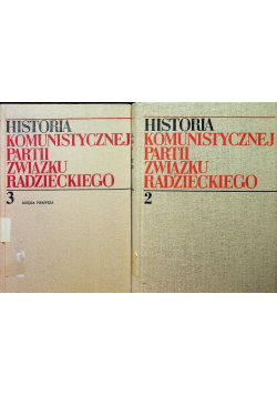 Historia komunistycznej partii związku radzieckiego Tom 2 i 3