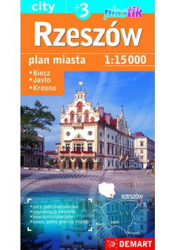 Plan miasta Rzeszów 1:15 000