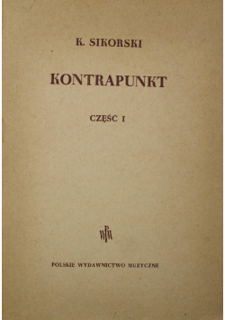 Kontrapunkt część I