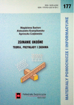 Zginanie ukośne teoria przykłady i zadania
