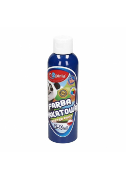 Farba plakatowa ciemnoniebieska 250ml