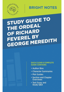 Study Guide to The Ordeal of Richard Feverel by George Meredith