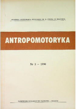 Antropomotoryka 3