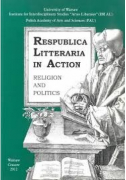 Respublica litteraria in action Religion and politics