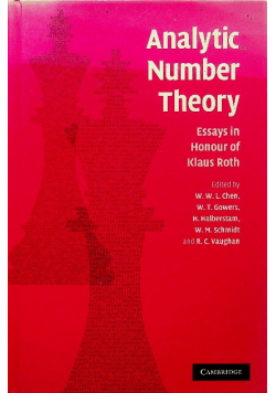 Analytic Number Theory