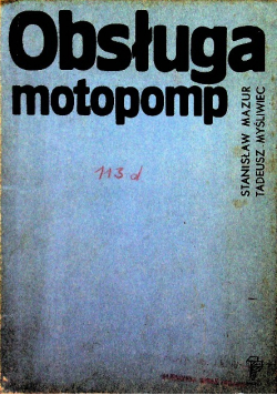 Obsługa motopomp