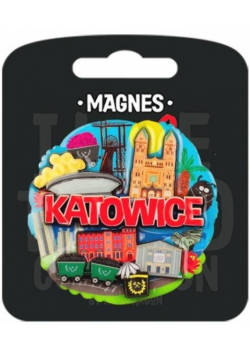 Magnes I love Poland Katowice ILP-MAG-C-KAT-04