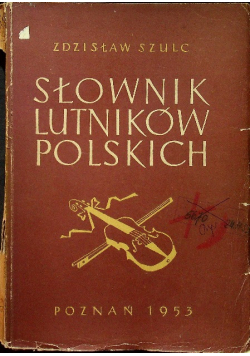Słownik lutników polskich