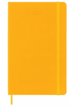 Kalendarz 2023 dzienny 12ML tw. Orange Yellow
