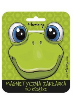 Zakładka magnetyczna. Żaba