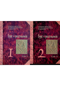Byt i poznanie tom I i II