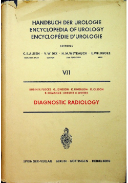 Handbuch der Urologie Diagnostic radiology V / 1