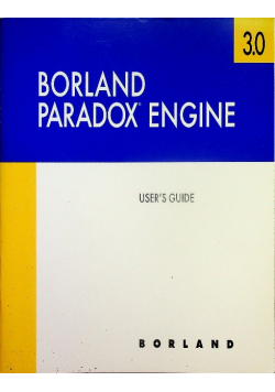 Borland paradox engine