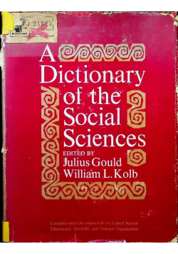 A dictionary of the social sciences