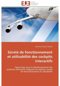 Sûreté de fonctionnement et utilisabilité des cockpits interactifs