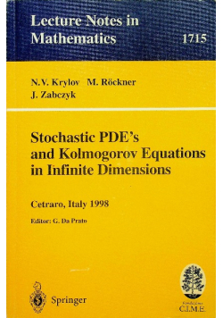 Stochastic PDE'sand Kolmogorov Equations in Infinite Dimensions