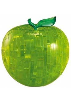 Crystal puzzle Jabłko zielone