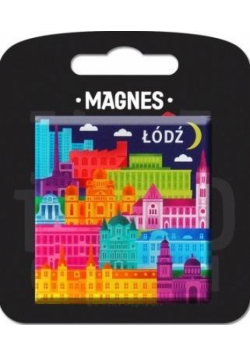 Magnes I love Poland Łódź ILP-MAG-B-LOD-05