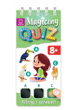 Magiczny quiz 8-latka Potrzyj i sprawdź!