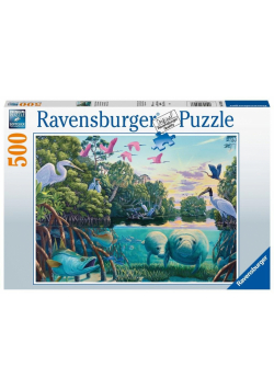Puzzle 500 Morskie zwierzęta i ptaki