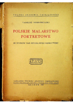 Polskie Malarstwo Portretowe 1948 r.