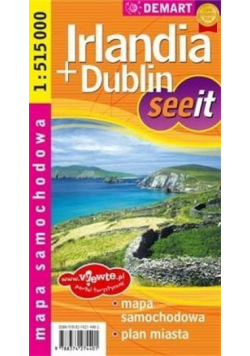 See it Irlandia+Dublin mapa sam. i plan miasta