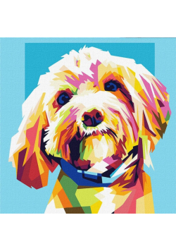 Malowanie po numerach - Małe zwierzątko 40x40cm