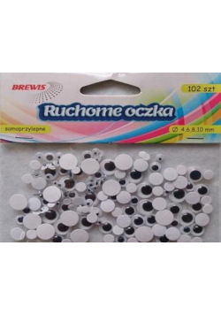 Ruchome oczka 102szt
