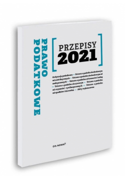 Prawo Podatkowe Przepisy 2021