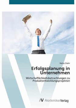 Erfolgsplanung in Unternehmen