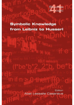 Symbolic Knowledge from Leibniz to Husserl