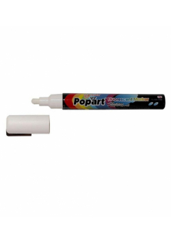 Marker kredowy 8g biały D.RECT