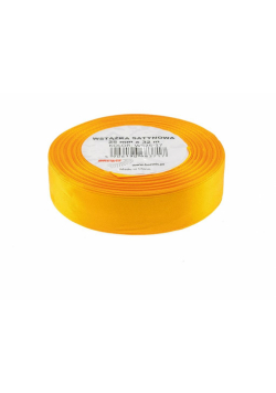 Wstążka satynowa złota 25mmx32m